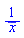 1/conjugate(x)