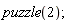 puzzle(2)