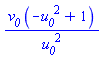 v__0*(-u__0^2+1)/u__0^2