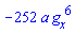 -252*a*(diff(g(x, t), x))^6