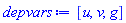 [u(x, t), v(x, t), g(x, t)]