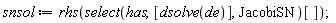snsol := rhs(select(has, [dsolve(de)], JacobiSN)[])