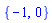 {-1, 0}