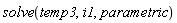 solve(temp3, i1, parametric)
