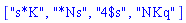 ["s*K", "*Ns", "4$s", "NKq"]
