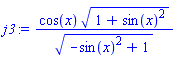 cos(x)*(1+sin(x)^2)^(1/2)/(-sin(x)^2+1)^(1/2)