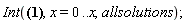 Int((1+sin(x)^2)^(1/2), x = 0 .. x, allsolutions)