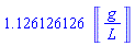 1.126126126*Units:-Unit(g/L)