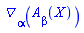 Physics:-D_[alpha](A[beta](X), [X])