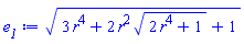 (3*r^4+2*r^2*(2*r^4+1)^(1/2)+1)^(1/2)