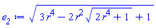 (3*r^4-2*r^2*(2*r^4+1)^(1/2)+1)^(1/2)