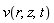 v(r, z, t)