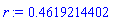 r := .4619214402